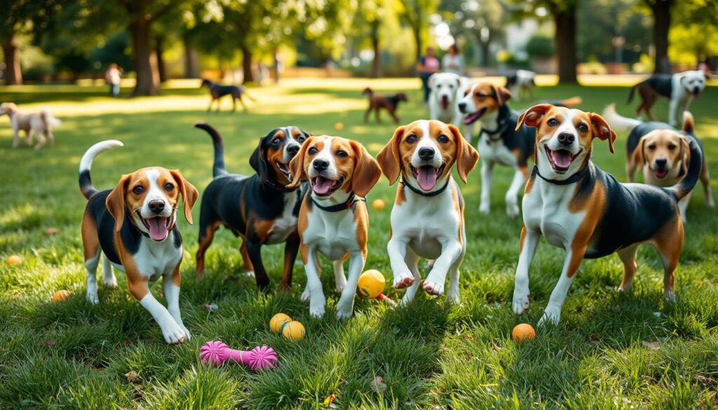 Beagle friendly dogs