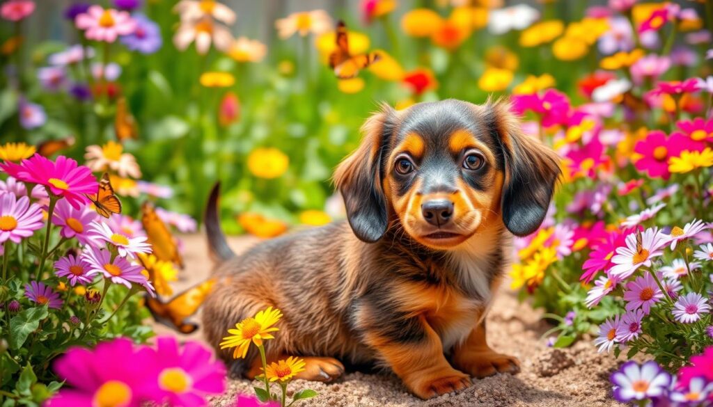 Dachshund cute dog breed