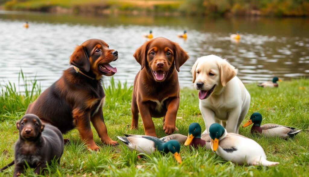 Duck Retriever training