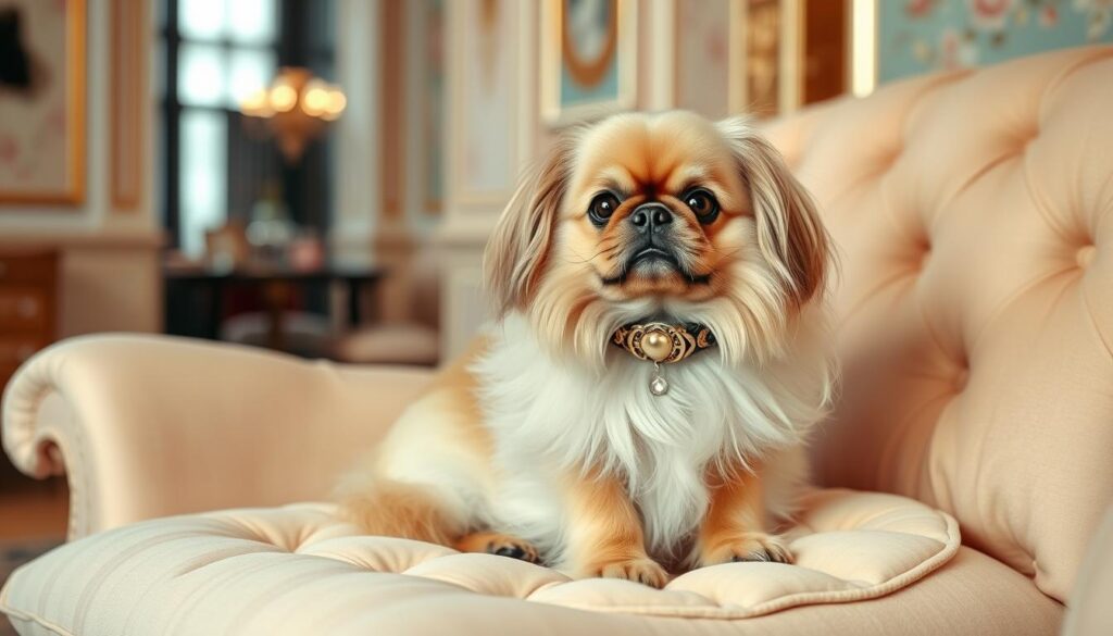 Pekingese dog