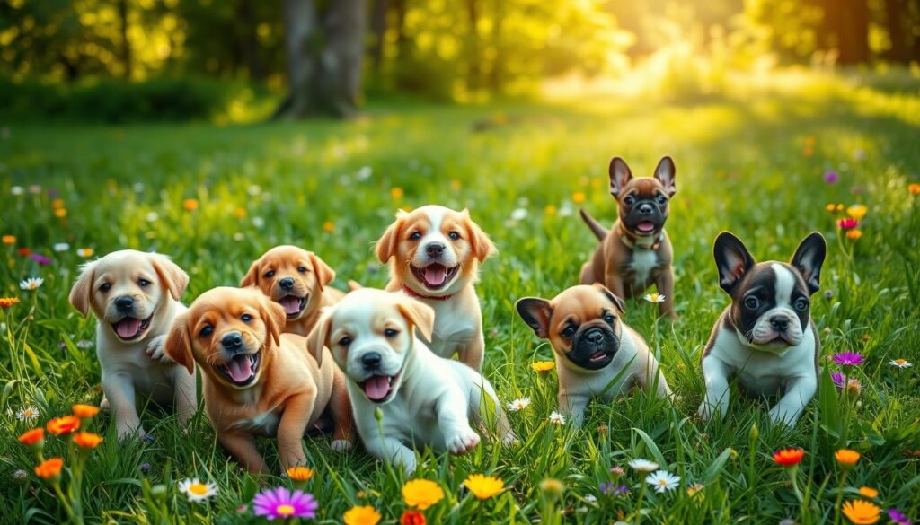 Very Cute Puppies in Dog Photography