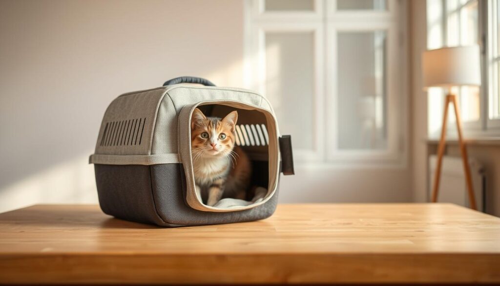 cat in carrier